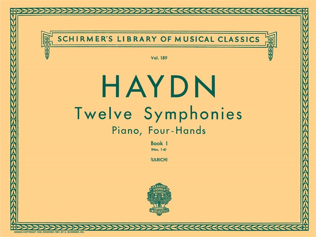 12 Symphonies, Book 1