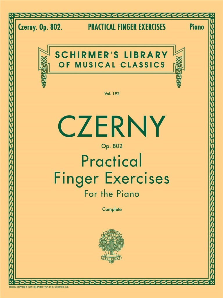 Practical Finger Exercises, Op. 802