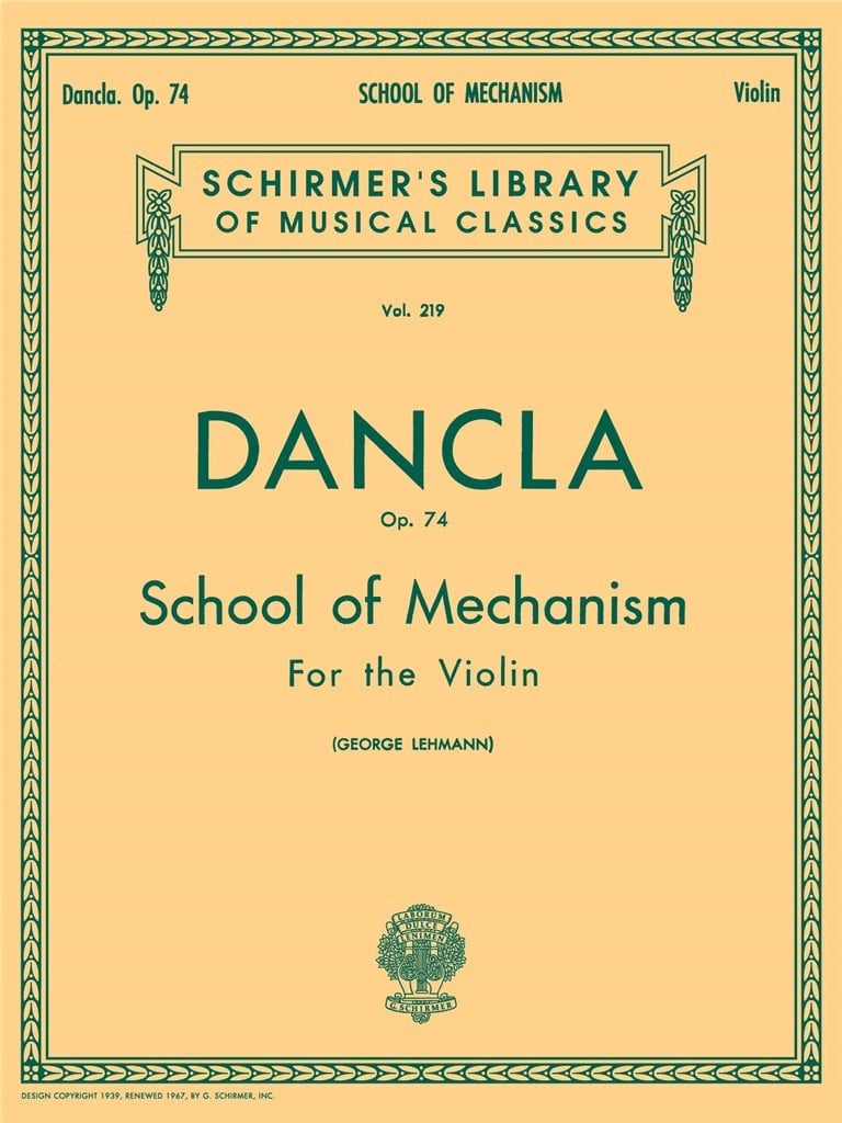 School of Mechanism, Op. 74