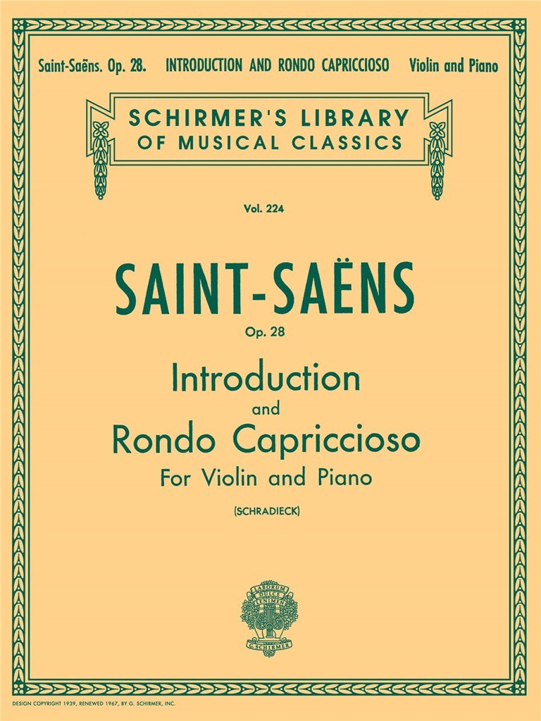 Introduction and Rondo Capriccioso, Op. 28