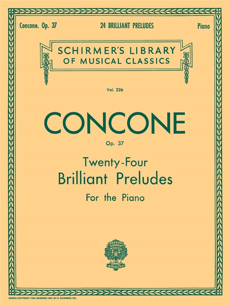 24 Brilliant Preludes, Op. 37