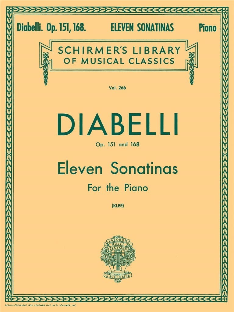 11 Sonatinas, Op. 151 and 168