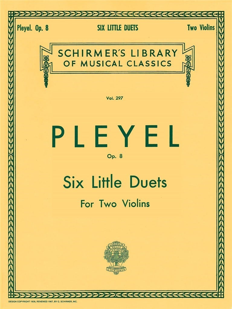 Six Little Duets, Op. 8