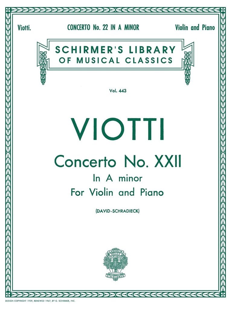 Concerto No. 22 in A Minor