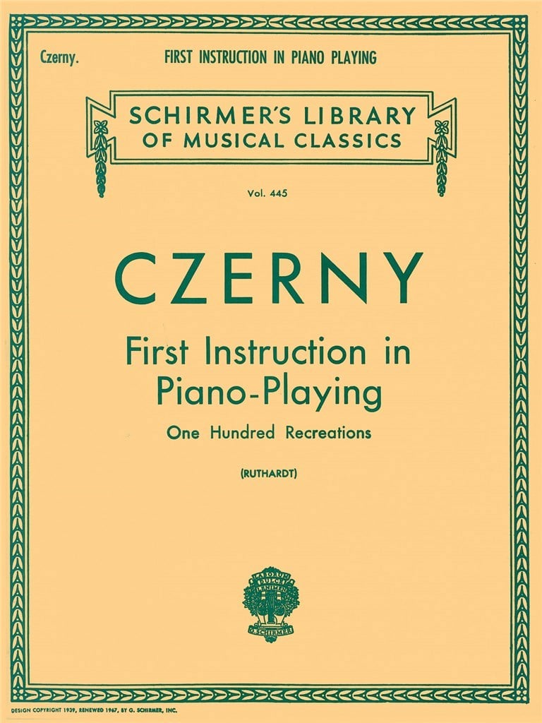 First Instruction in Piano Playing