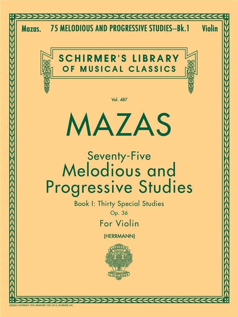 75 Melodious and Progressive Studies, Op. 36