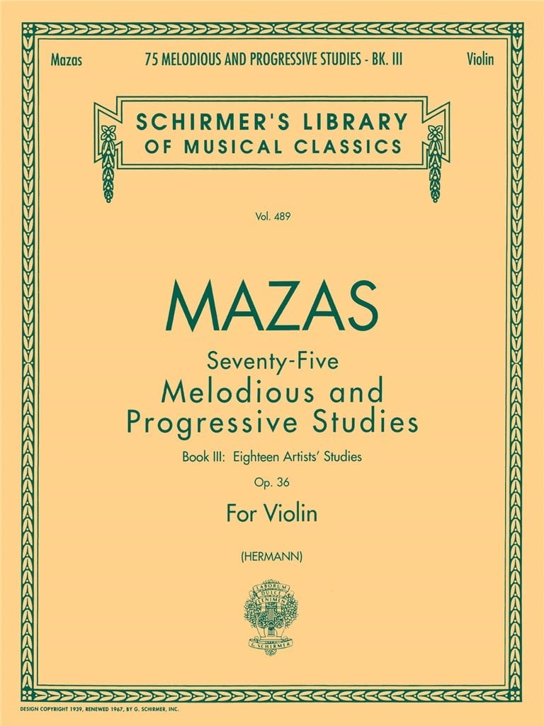 75 Melodious and Progressive Studies, Op. 36
