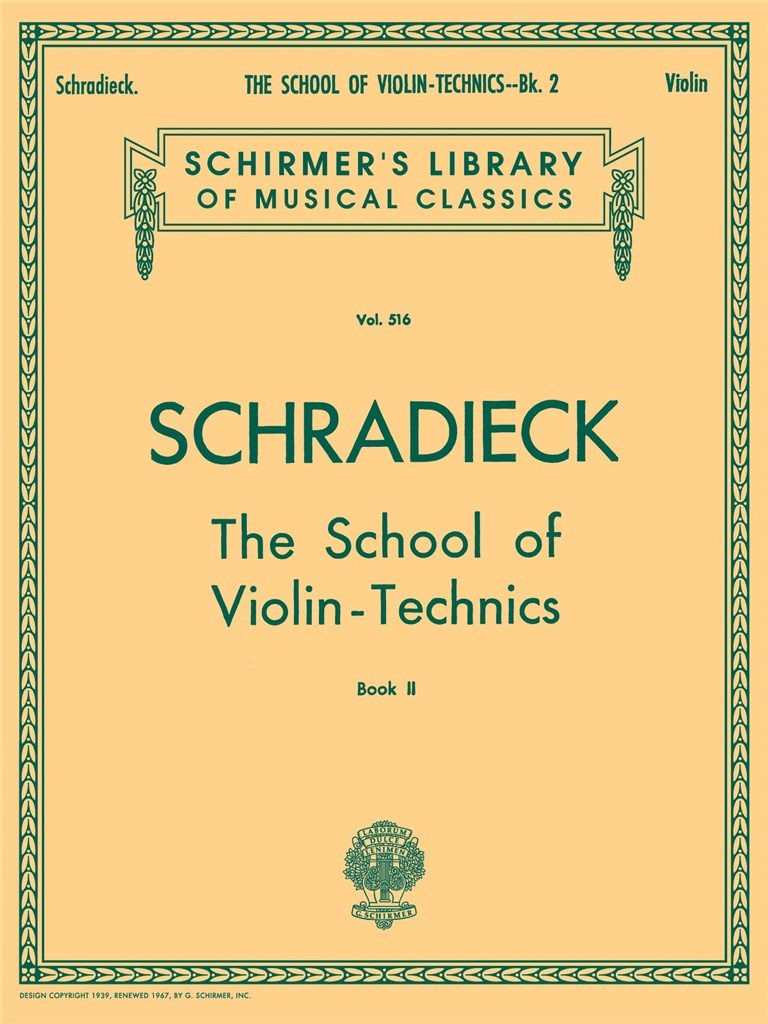 School of Violin Technics - Book 2