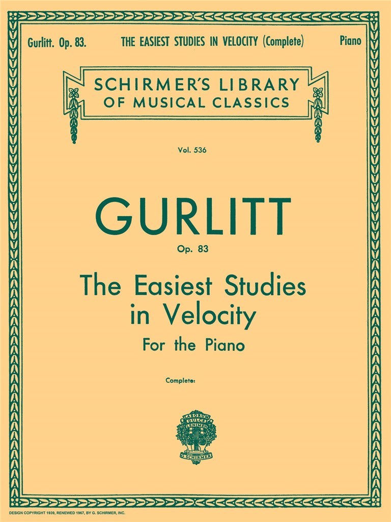 Easiest Studies in Velocity, Op. 83