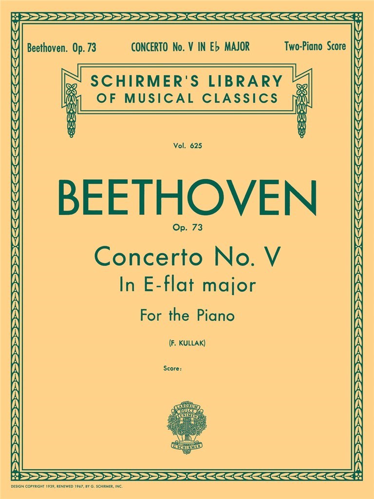 Concerto No. 5 in Eb (Emperor), Op. 73