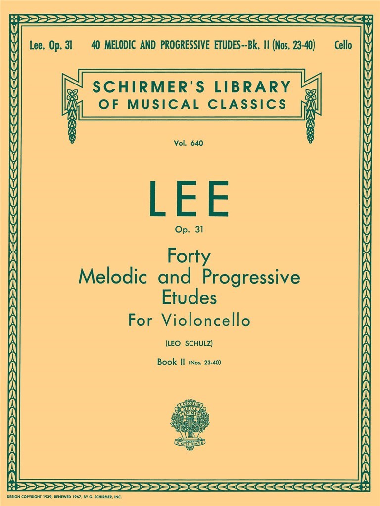 40 Melodic and Progressive Etudes, Op. 31
