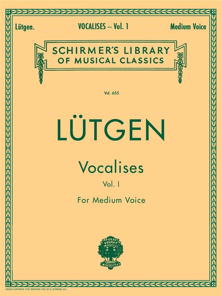 Vocalises (20 Daily Exercises) - Book I