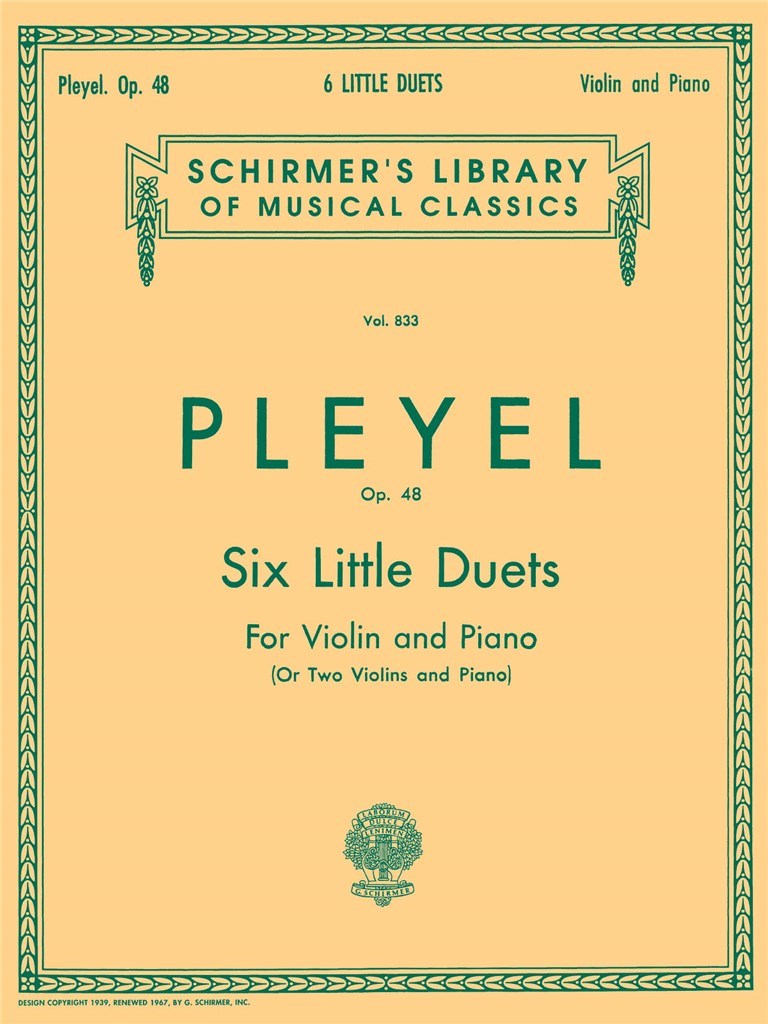 Six Little Duets, Op. 48