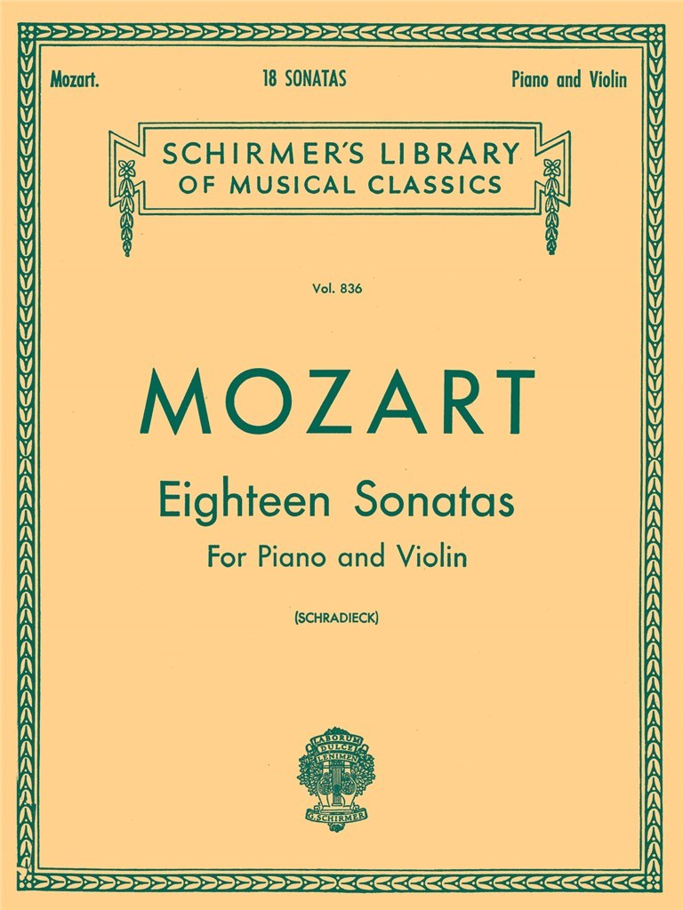 18 Sonatas for Violin and Piano