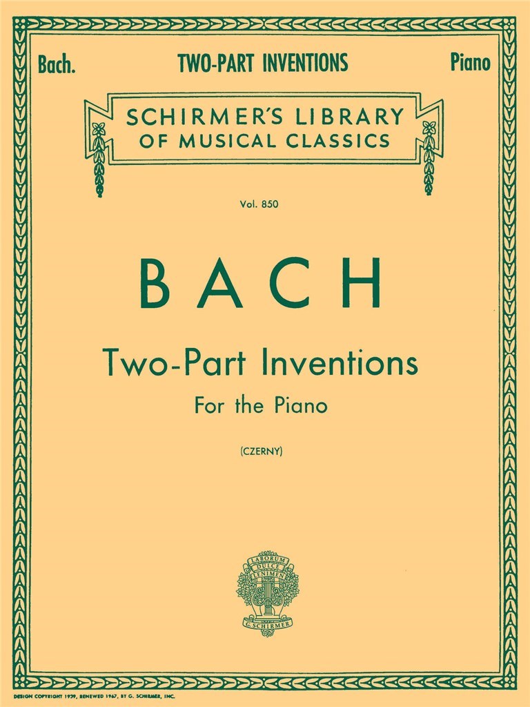 15 Two-Part Inventions (Czerny)