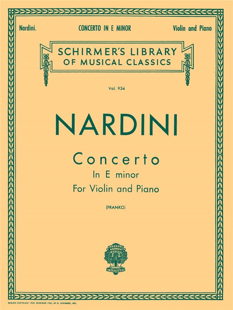 Concerto in E minor