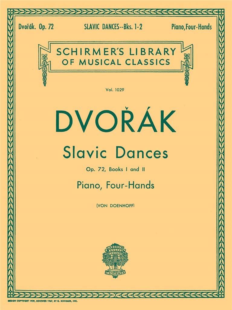 Slavonic Dances, Op. 72 - Books 1 & 2