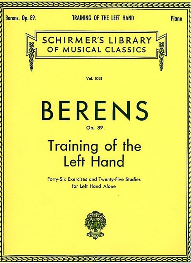 Training of the Left Hand, Op. 89