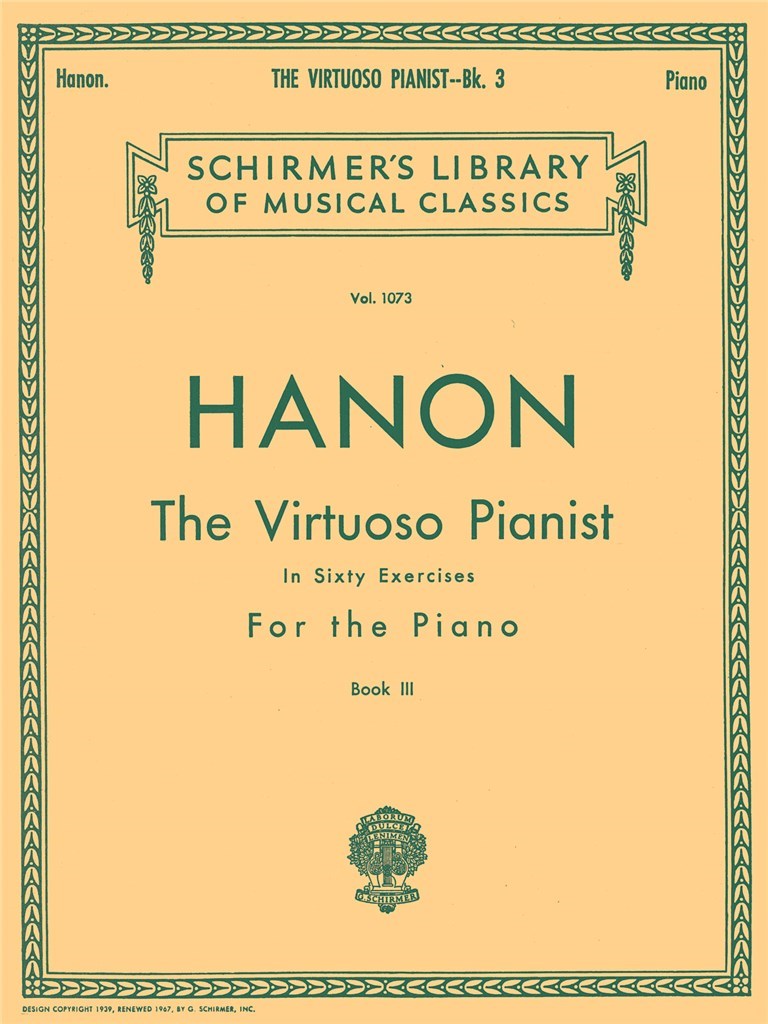 Virtuoso Pianist in 60 Exercises - Book 3