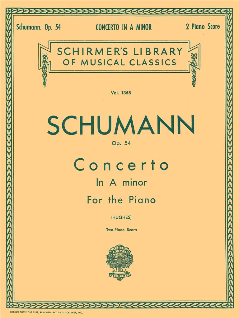 Concerto in A Minor, Op. 54
