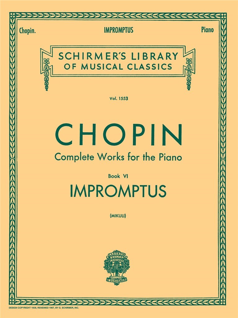 IMPROMPTUS FOR PIANO