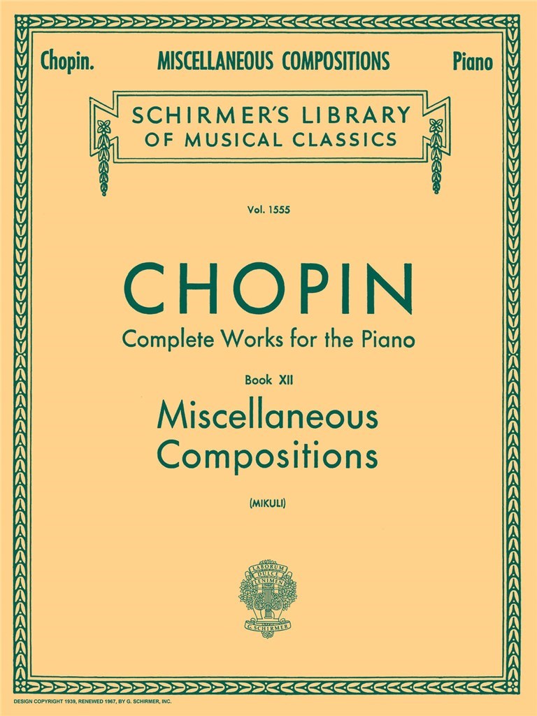 Miscellaneous Compositions