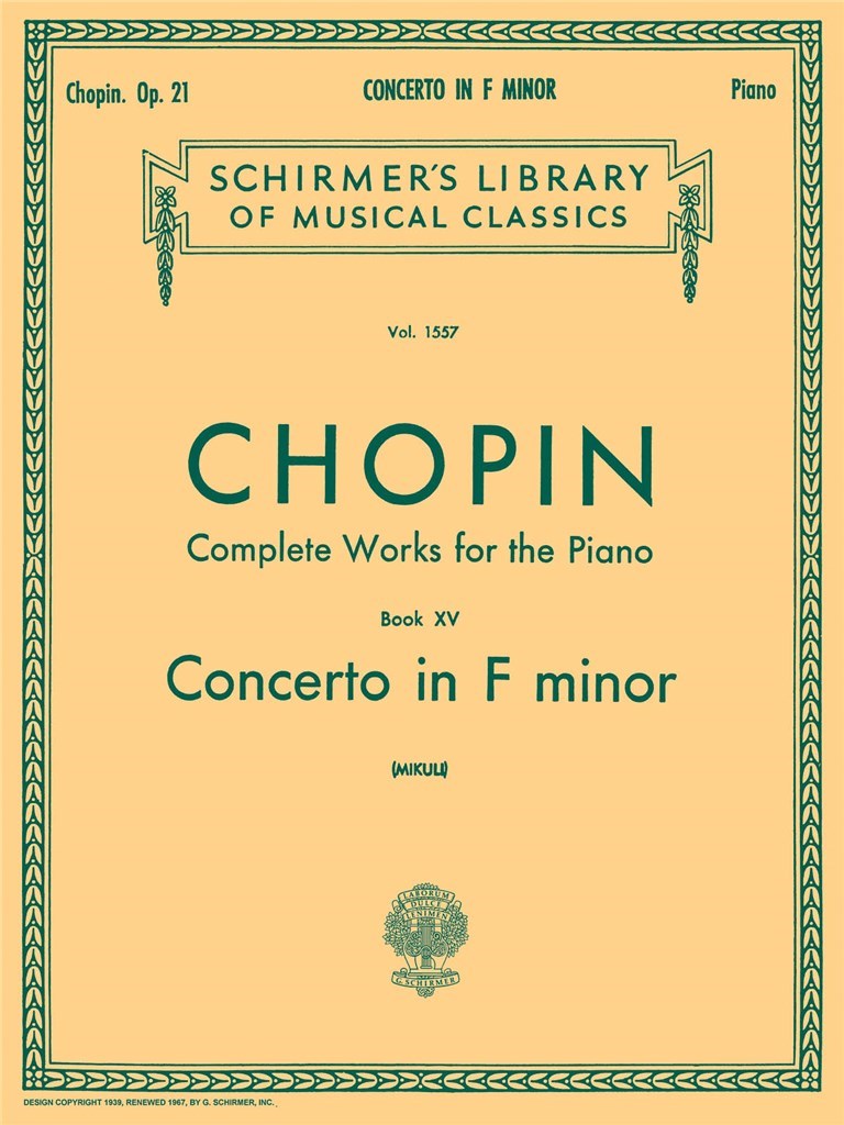 Concerto No. 2 in F Minor, Op. 21
