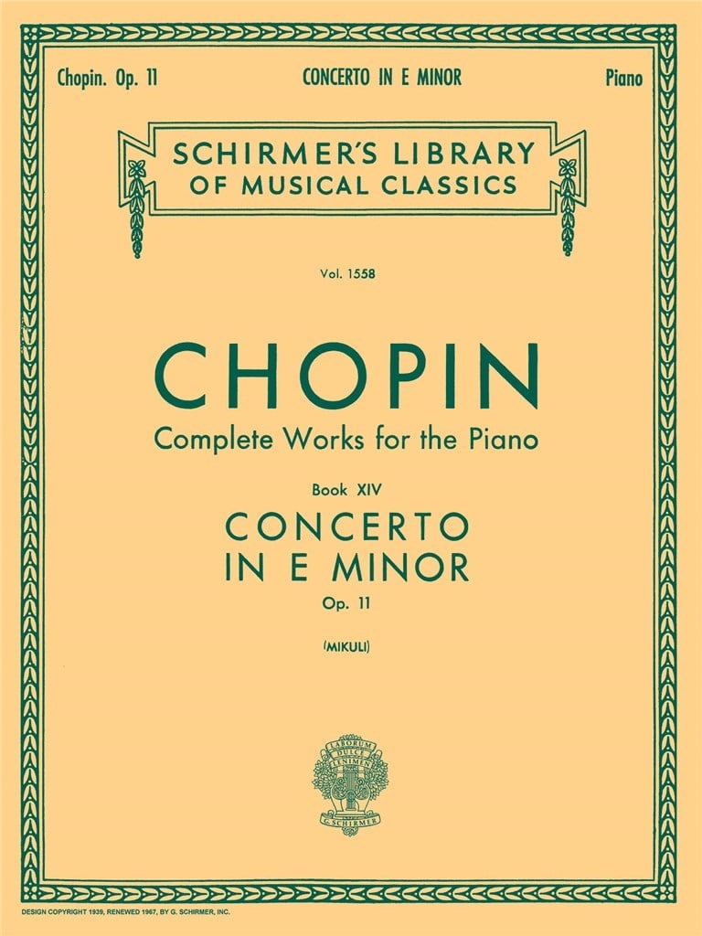 Concerto No. 1 in E Minor, Op. 11