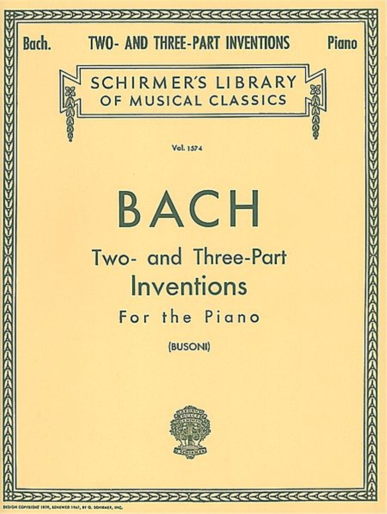 Two- and Three-Part Inventions