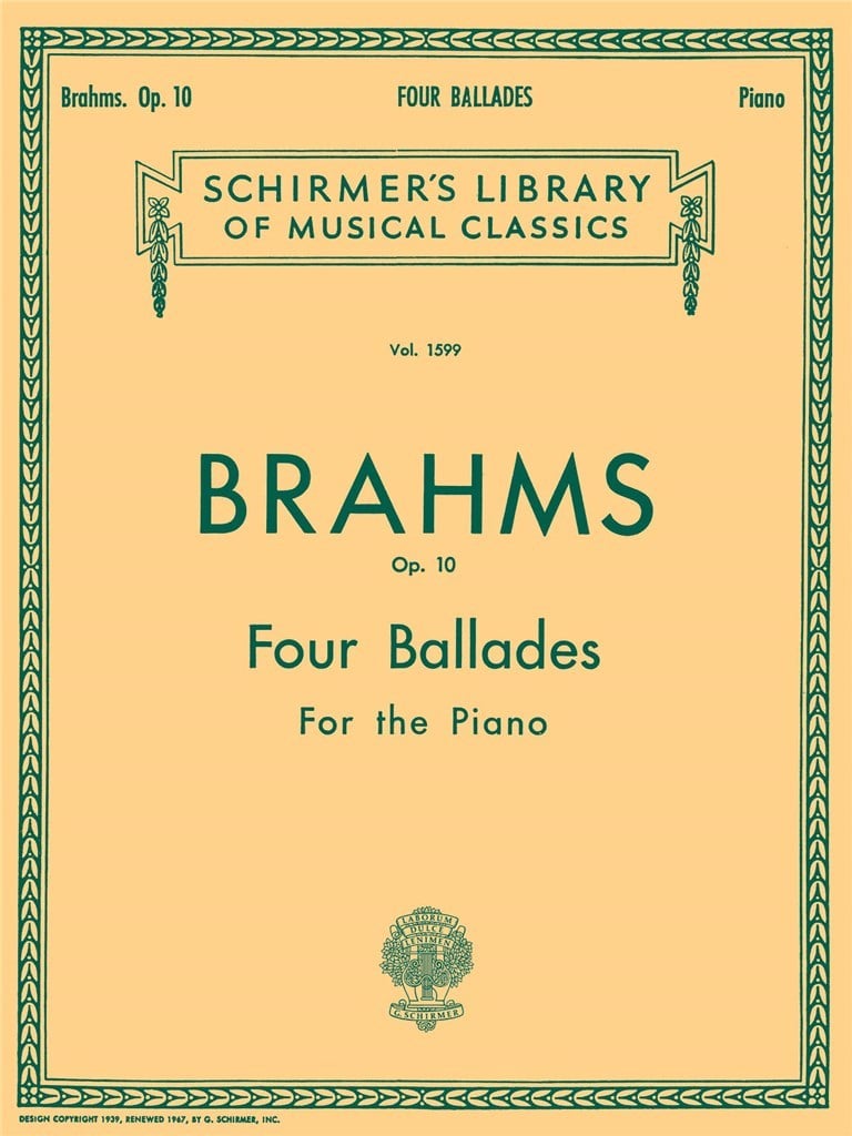 4 Ballades, Op. 10