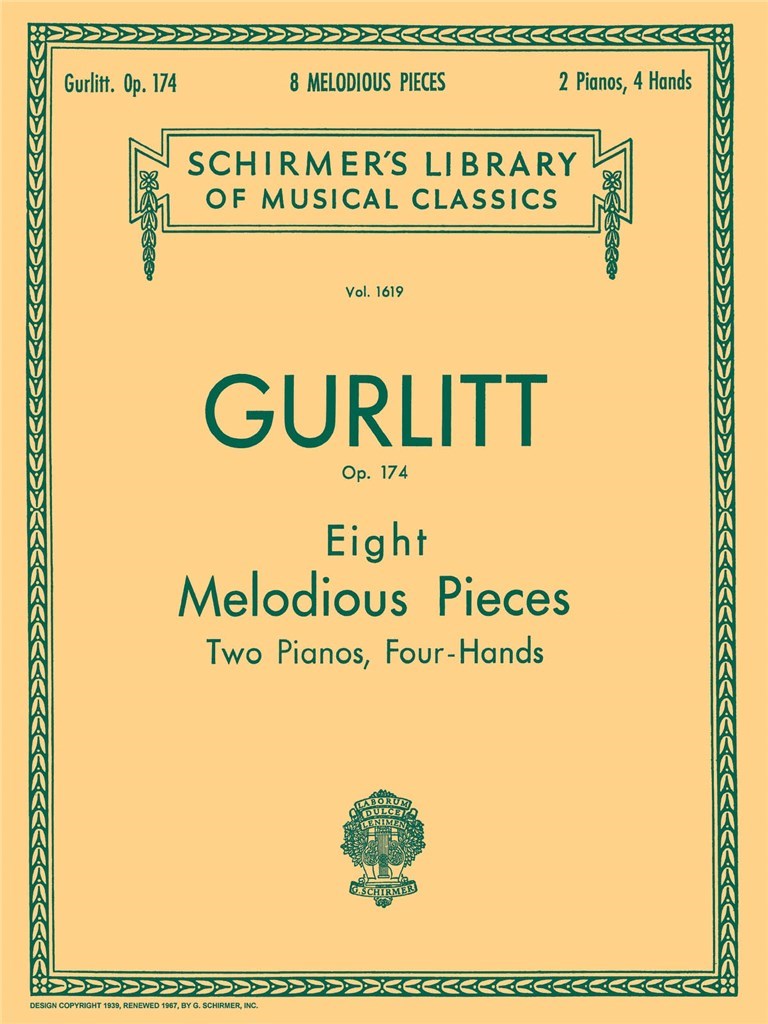8 Melodious Pieces, Op. 174