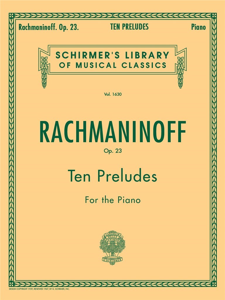 Ten Preludes, Op. 23