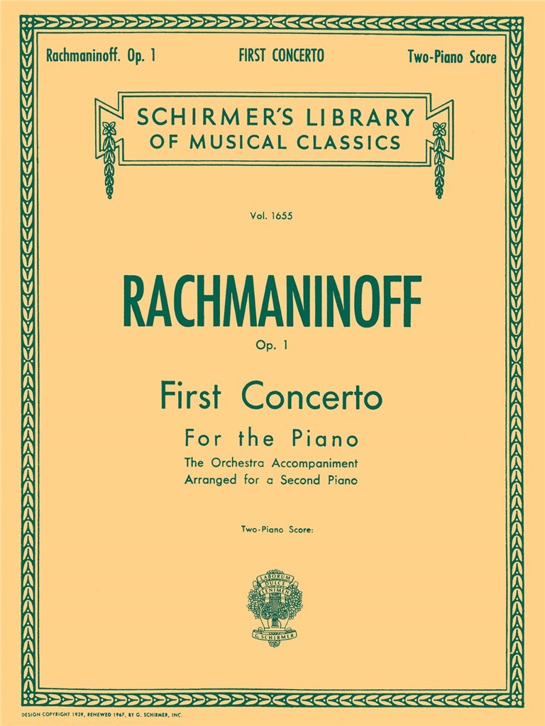 Concerto No. 1 in F Sharp Minor, Op. 1