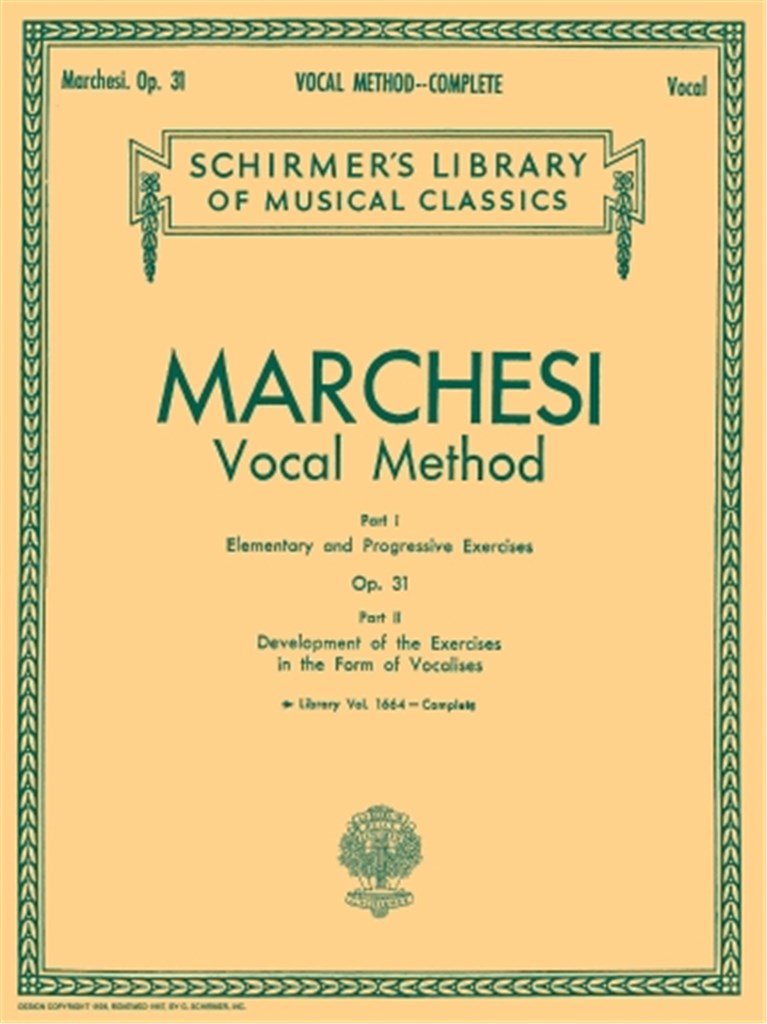 Vocal Method, Op. 31