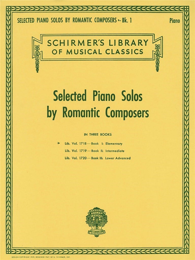 Selected Piano Solos by Romantic Composers