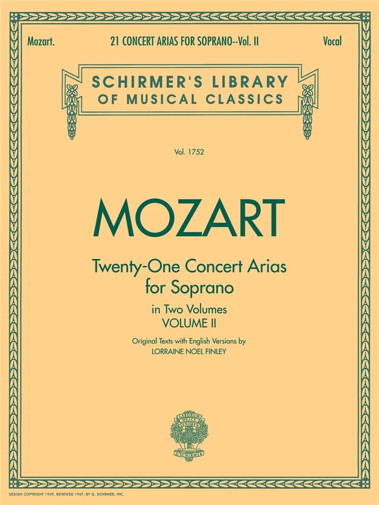 21 Concert Arias for Soprano - Volume II