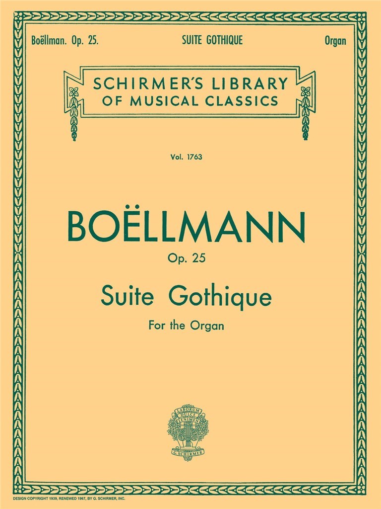 Suite Gothique, Op. 25