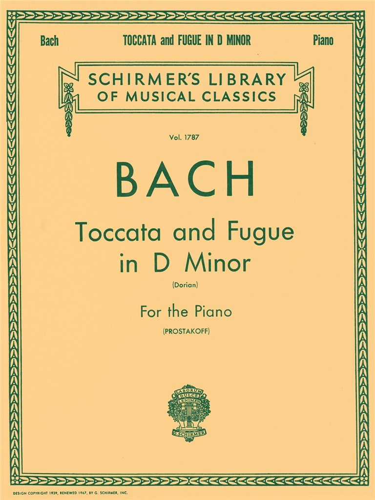 Toccata and Fugue in D Minor (Dorian) BWV538