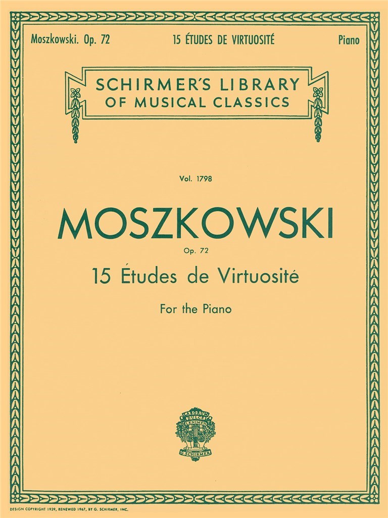 15 Etudes De Virtuosité, Op. 72