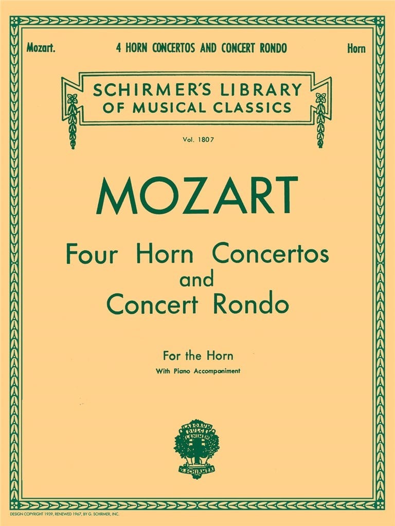 Four Horn Concertos and Concert Rondo