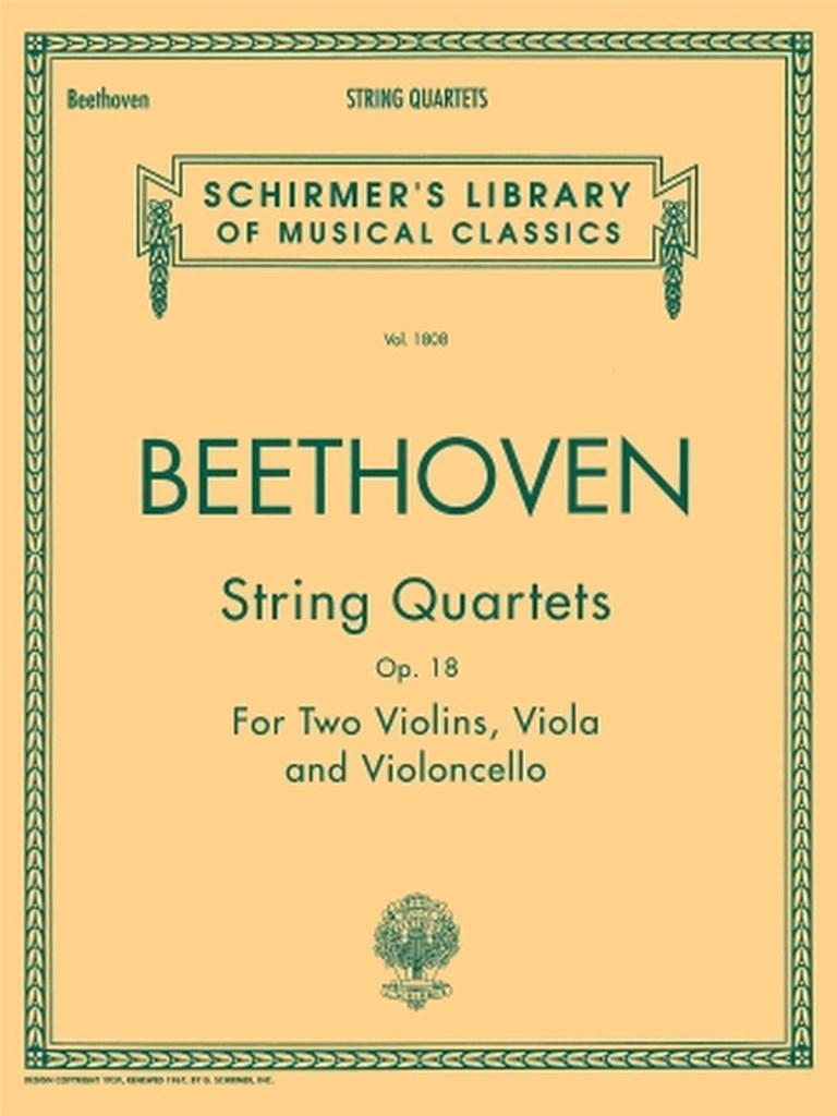 String Quartets, Op. 18