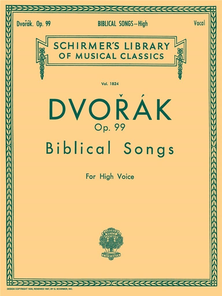 Biblical Songs, Op.99