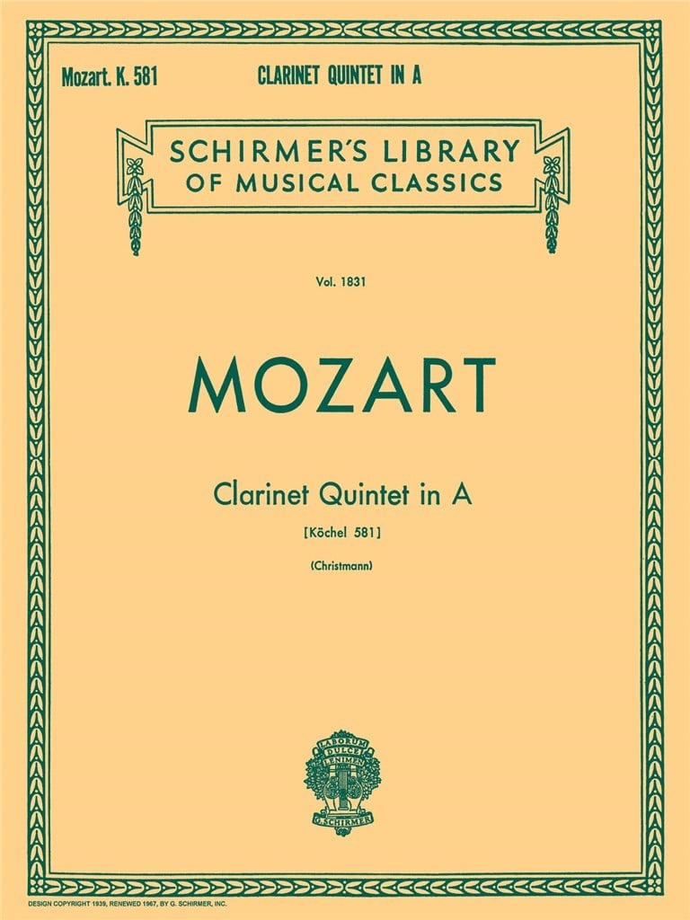 Clarinet Quintet in A, K.581