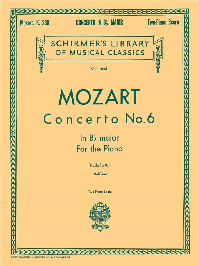 Concerto No. 6 in Bb, K.238