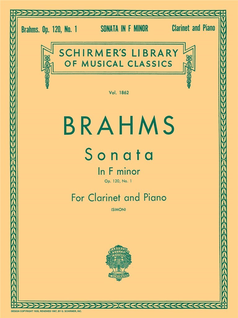 Sonata in F Minor, Op. 120, No. 1