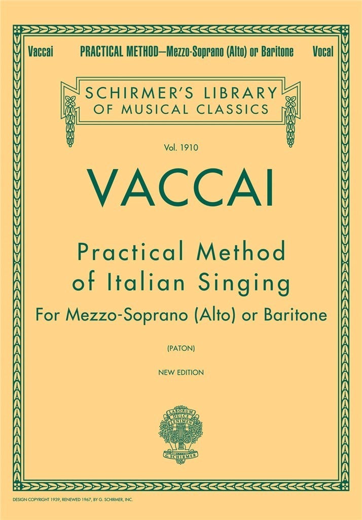 Practical Method of Italian Singing