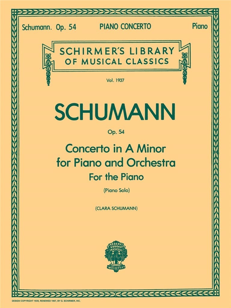 Concerto in A Minor, Op. 54
