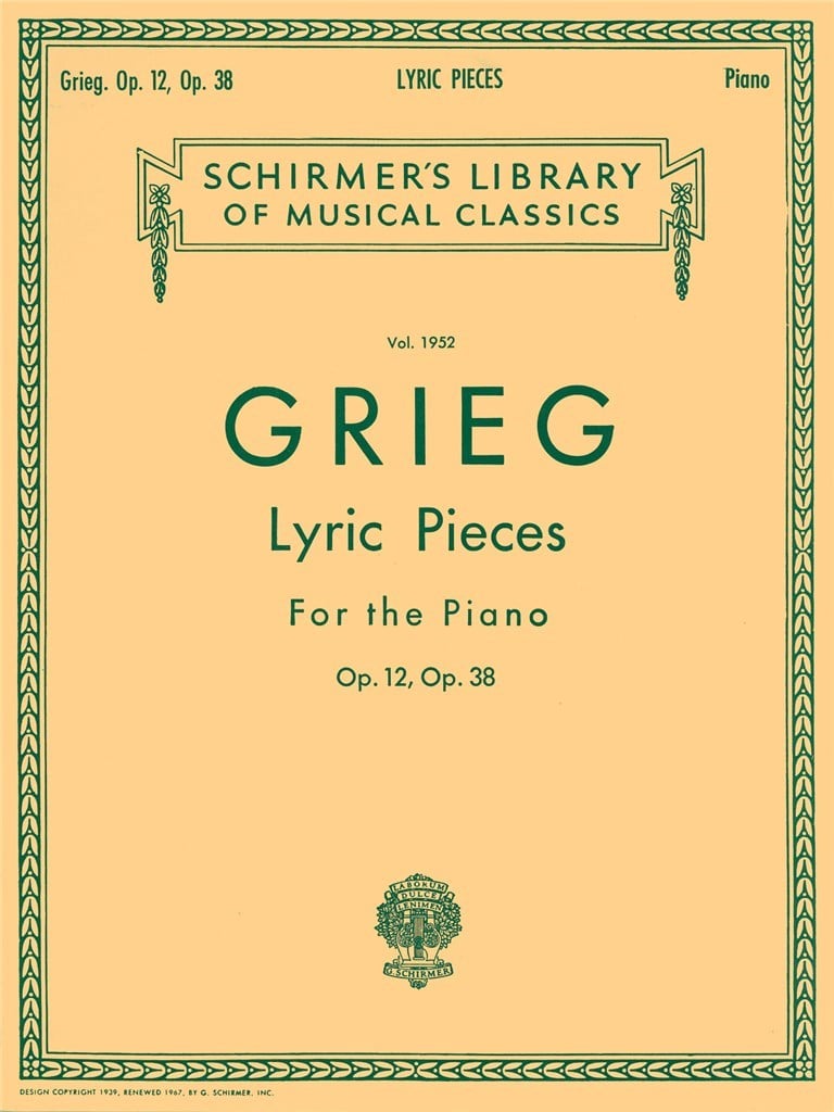 Lyric Pieces - Volume 1: Op. 12, 38
