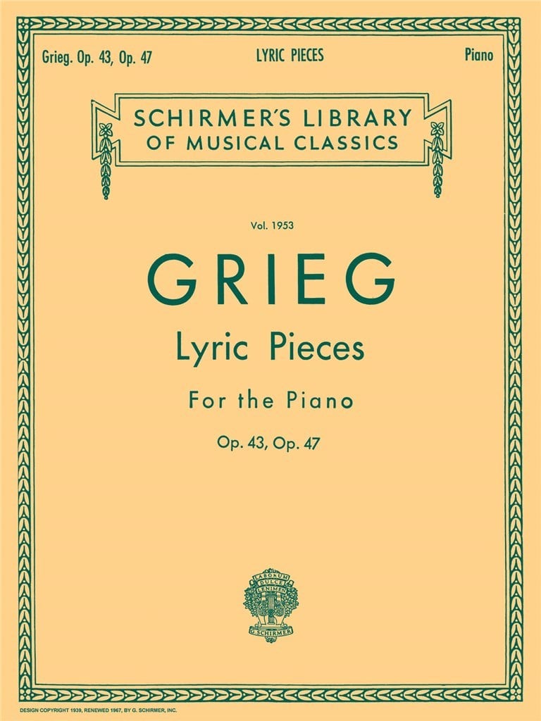 Lyric Pieces - Volume 2: Op. 43, 47
