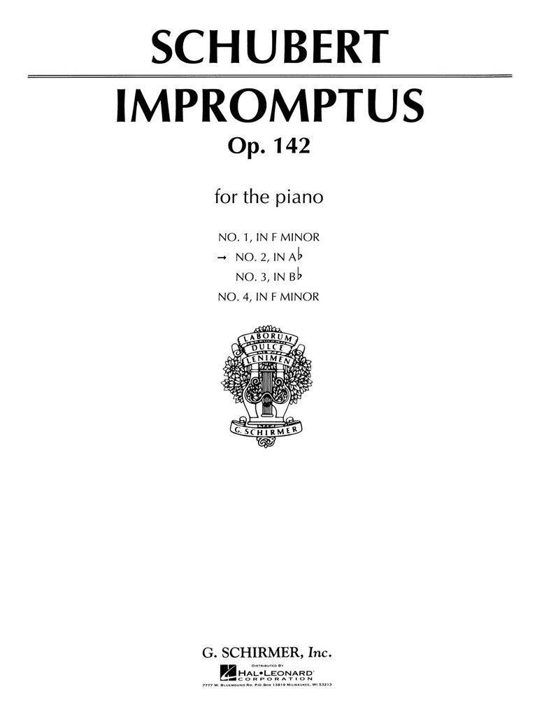 Impromptu, Op. 142, No. 2 in Ab Major
